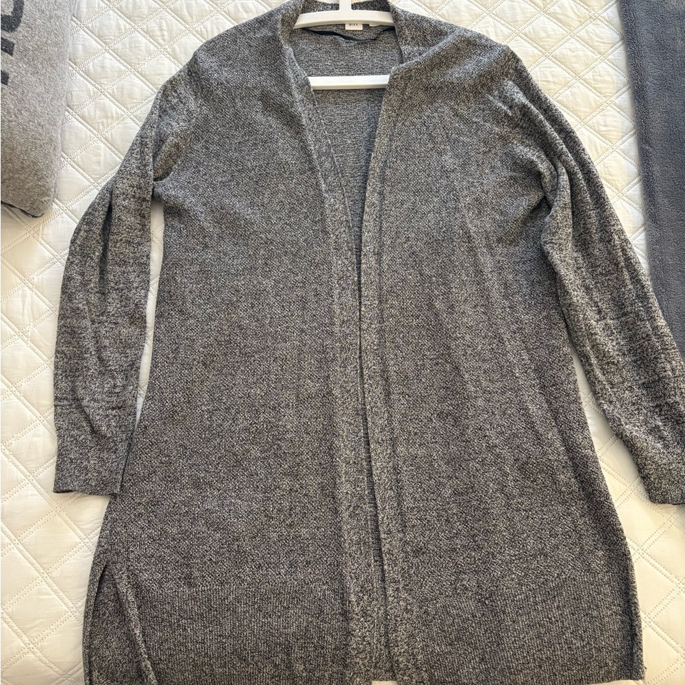 GAP Heather Gray Open-Front Women’s Cardigan